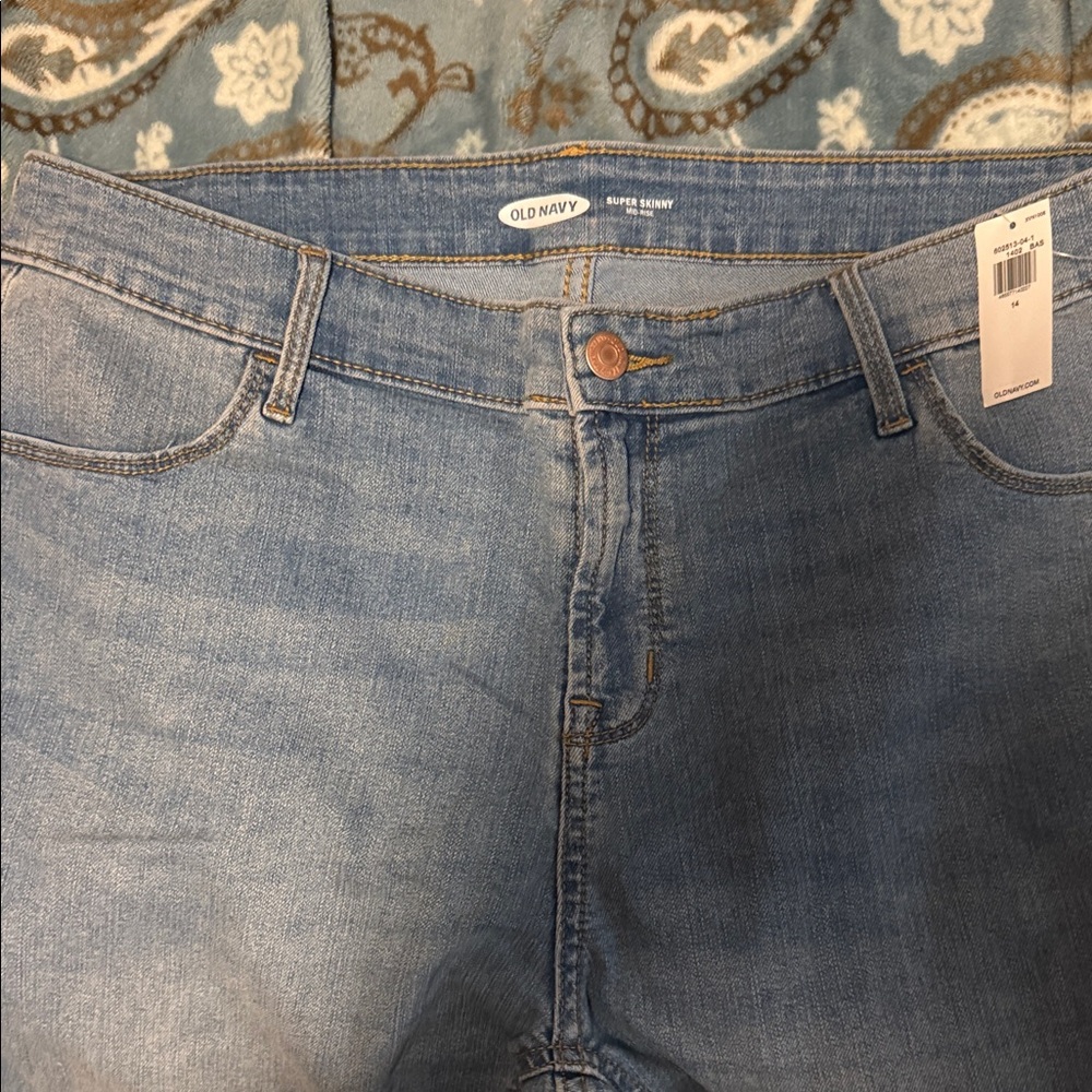 Old Navy Women's Denim Straight Leg Jeans